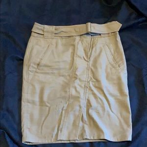 Chino dark Khaki skirt